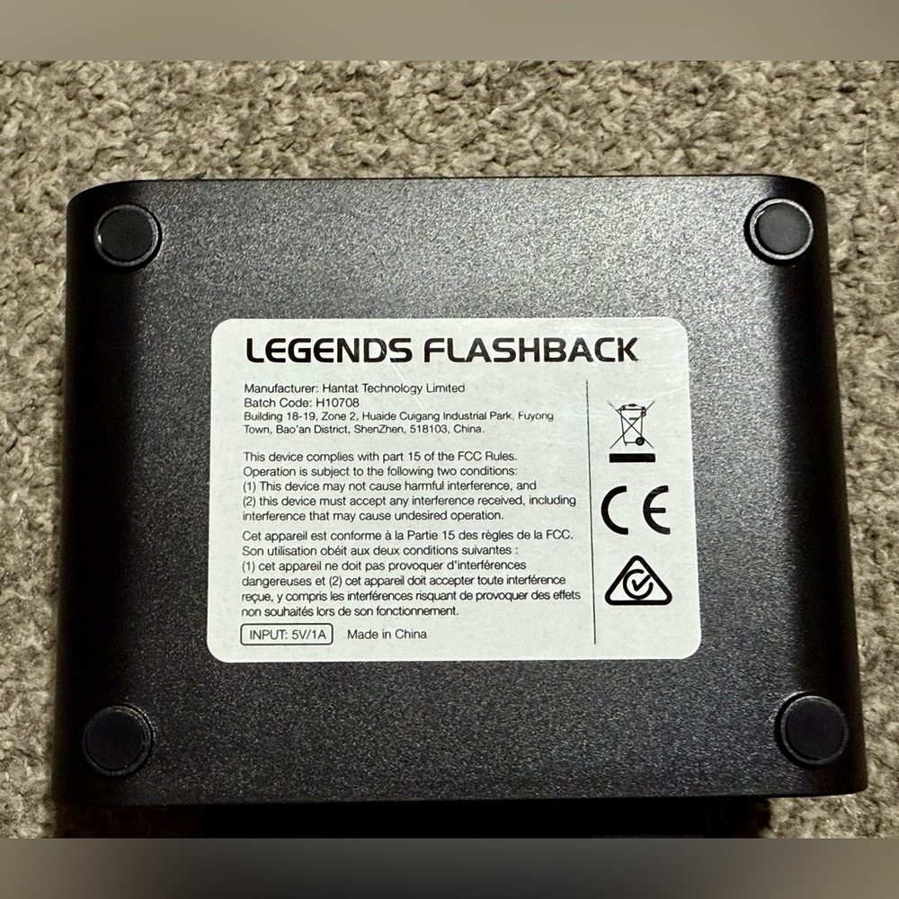 Arcade Legends Flashback Mini Console 50 Games- Black - Picture 6 of 7